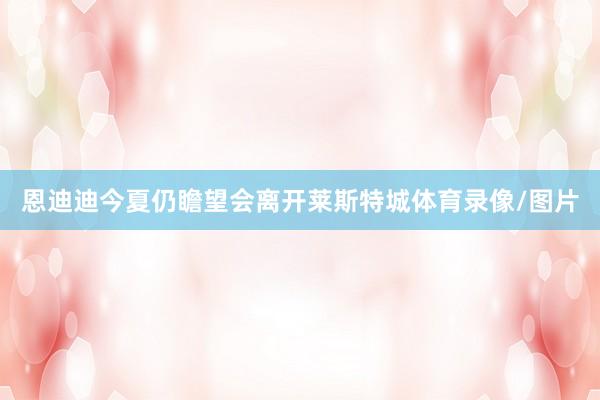恩迪迪今夏仍瞻望会离开莱斯特城体育录像/图片