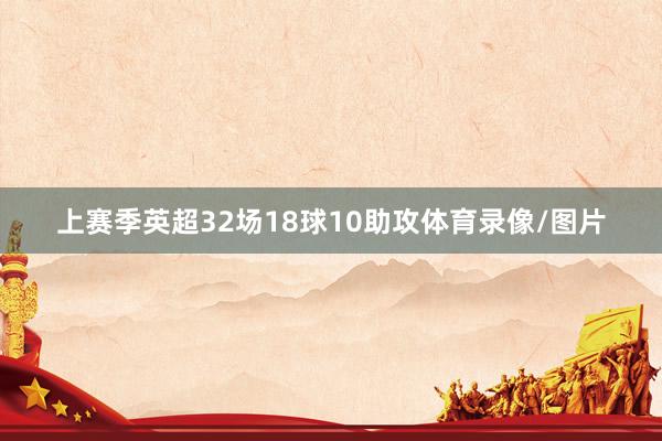 上赛季英超32场18球10助攻体育录像/图片