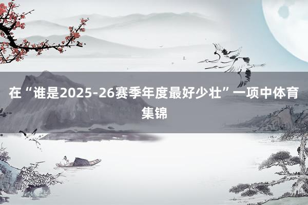 在“谁是2025-26赛季年度最好少壮”一项中体育集锦