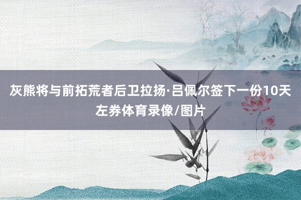 灰熊将与前拓荒者后卫拉扬·吕佩尔签下一份10天左券体育录像/图片