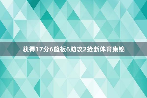 获得17分6篮板6助攻2抢断体育集锦